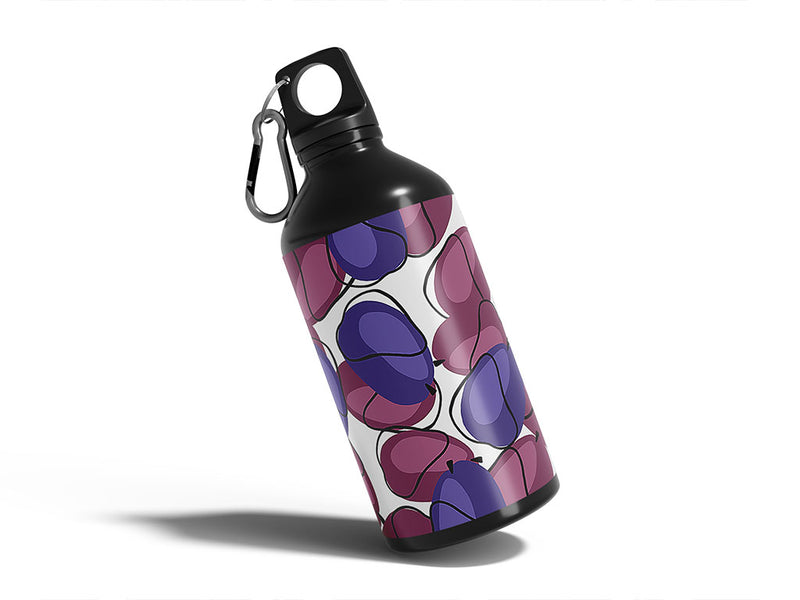 plumb tired fruit Water Bottle DIY Stickers