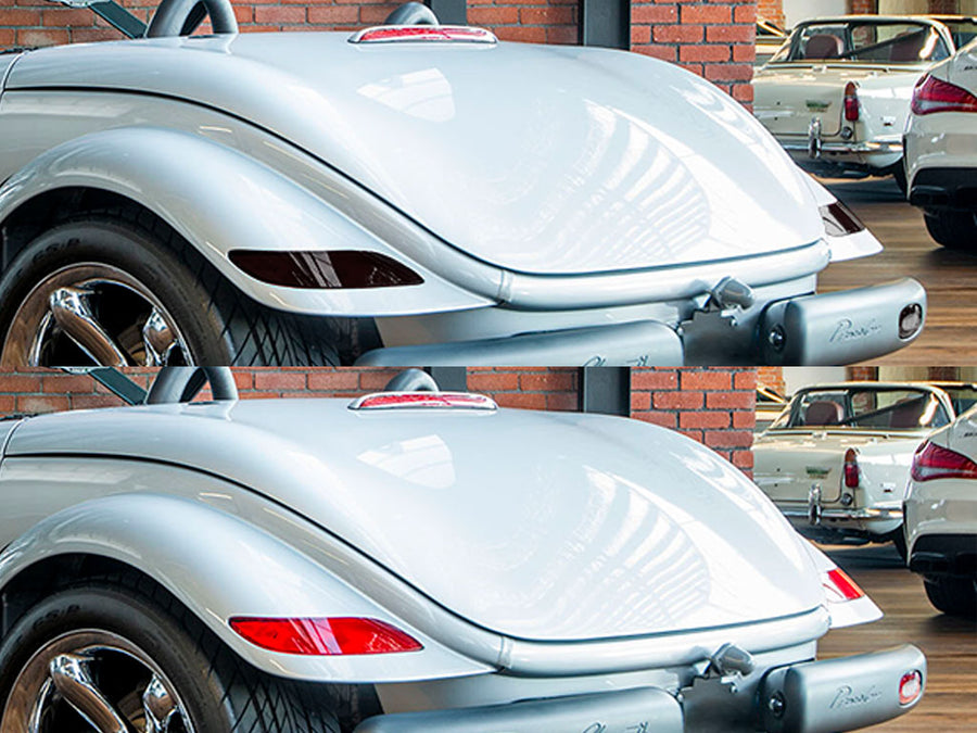 prowler Before and After Smoked Taillights