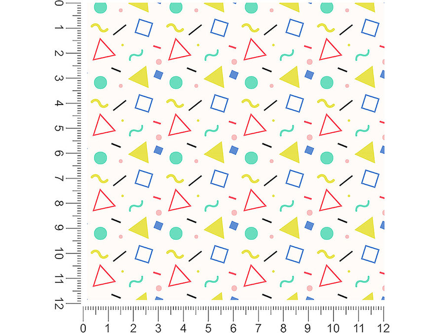 pocket lint abstract geometric 1ft x 1ft Craft Sheets