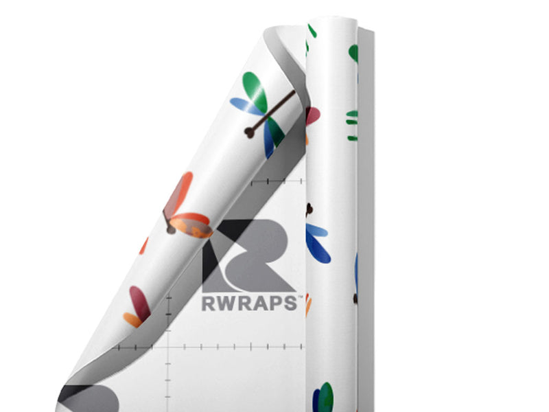 Polite Passerby Bug Wrap Film Sheets~Rwraps Series 914 Polite Passerby Bug Scrolled Sheet~3