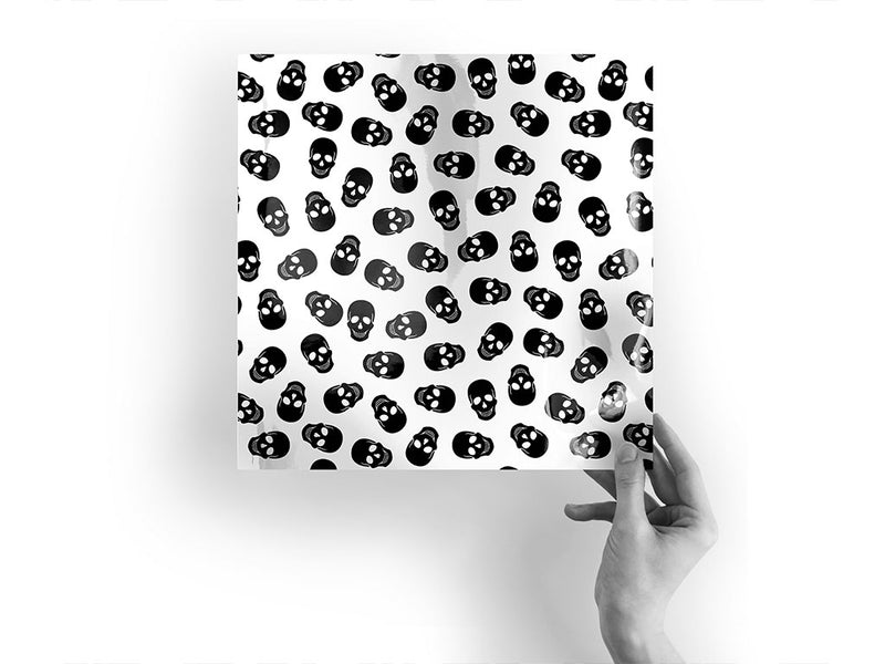 polkadot skulls skull and bones Craft Sheets