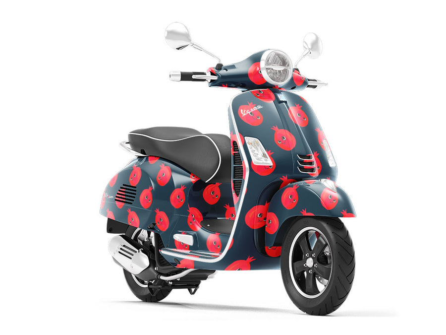 Pom Poms Fruit Vespa Scooter Wrap Film
