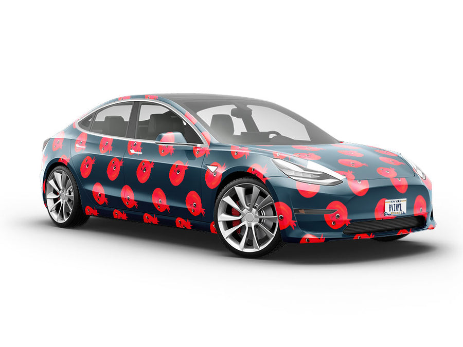 Pom Poms Fruit Vehicle Vinyl Wrap
