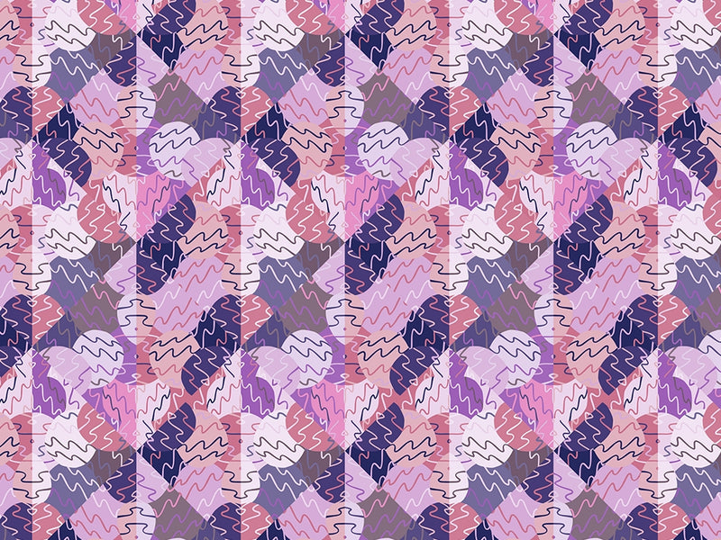 Pomp and Power Mosaic Vinyl Wrap Pattern~Rwraps Series 914 Digitally Printed Vinyl Wrap~0