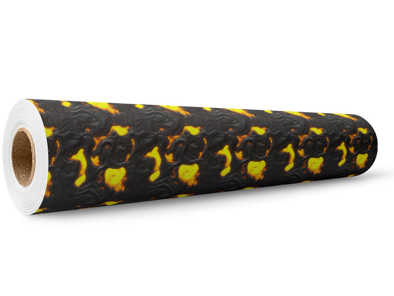 Pompeiian Despair Lava Wrap Film Wholesale Roll~Rwraps Series 914 Digitally Printed Vinyl Roll~5