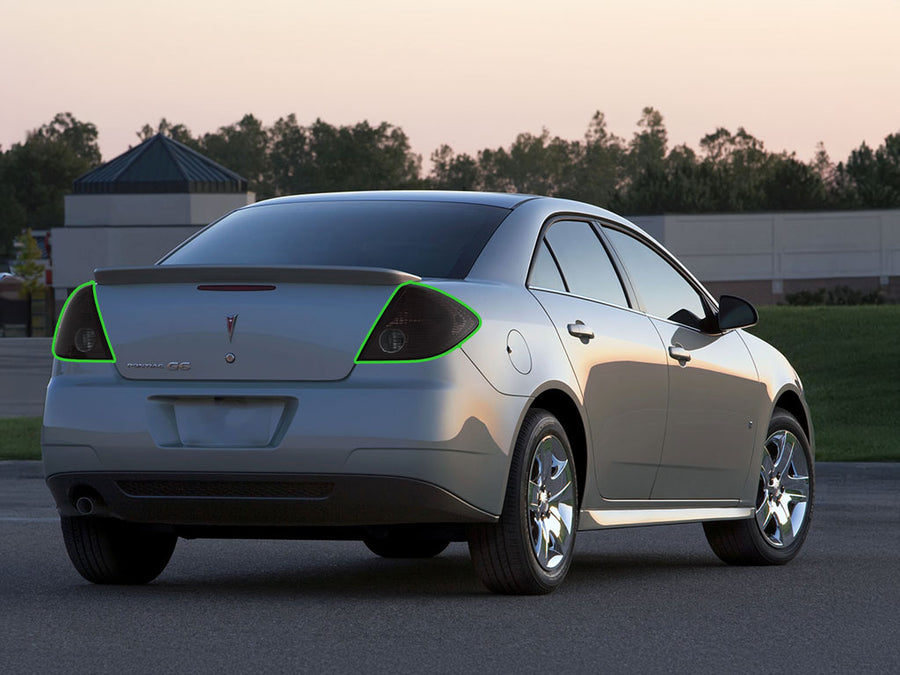 g6 (sedan) Tail Light Tint Installation Points