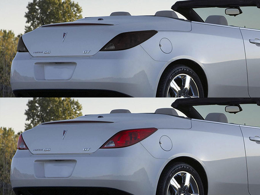 g6 (convertible) Before and After Smoked Taillights