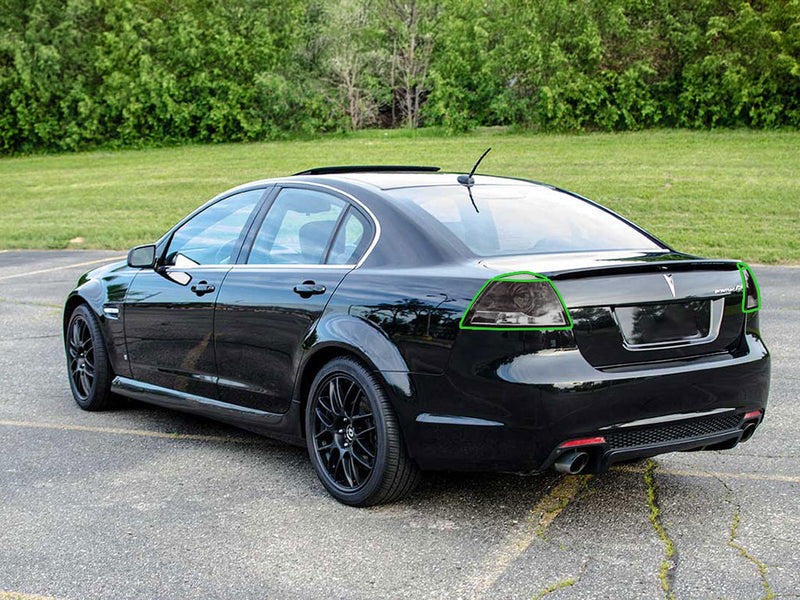 g8 Tail Light Tint Installation Points