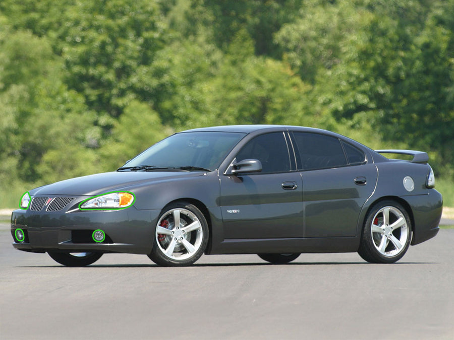 pontiac grand am 1999-2005 Headlight Protection Installation Location