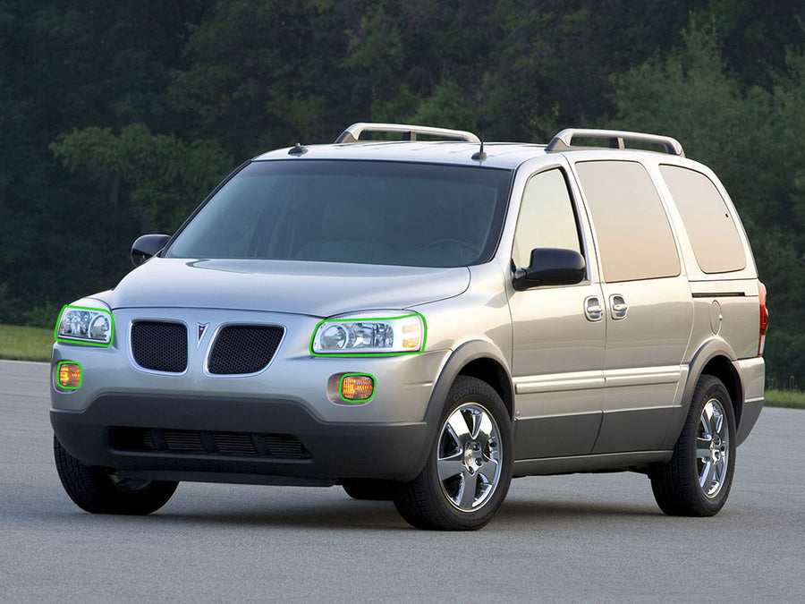 pontiac montana 2006-2006 (sv6) Headlight Protection Installation Location