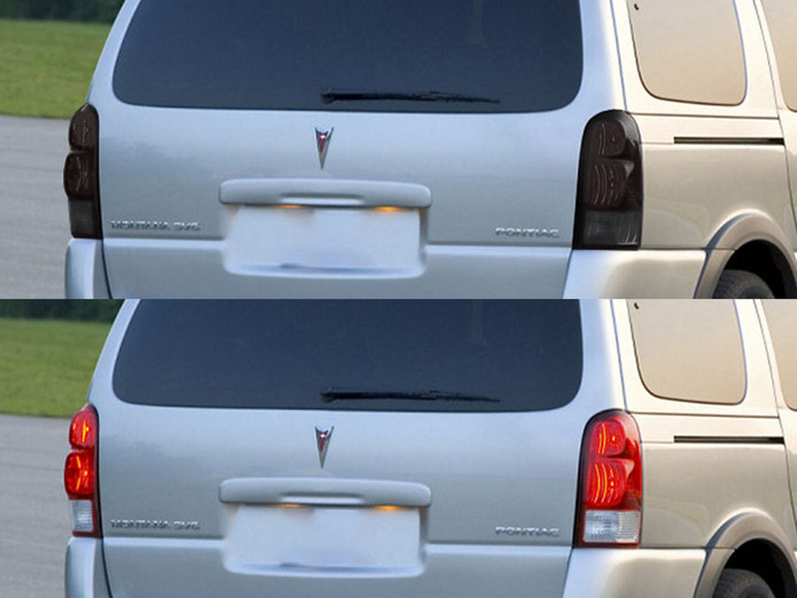 montana (sv6) Before and After Smoked Taillights