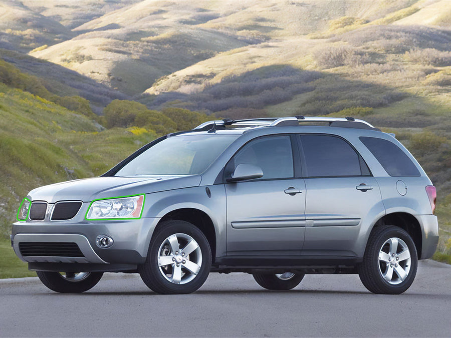 pontiac torrent 2006-2009 Headlight Protection Installation Location