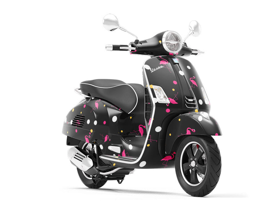Poolside Pleasantries Birds Vespa Scooter Wrap Film