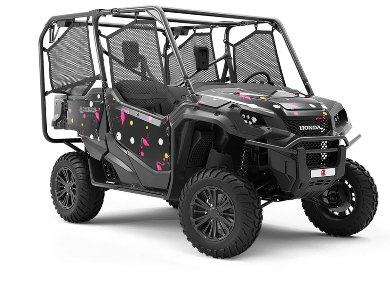 Poolside Pleasantries Birds Utility Vehicle Vinyl Wrap