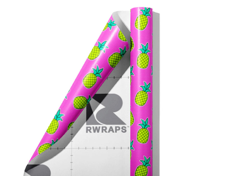 Poppin Pine Fruit Wrap Film Sheets~Rwraps Series 914 Poppin Pine Fruit Scrolled Sheet~3