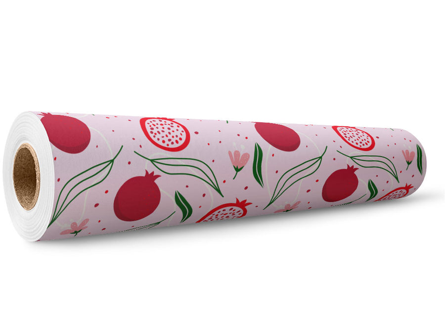 Poppy Pods Fruit Wrap Film Wholesale Roll~Rwraps Series 914 Digitally Printed Vinyl Roll~5