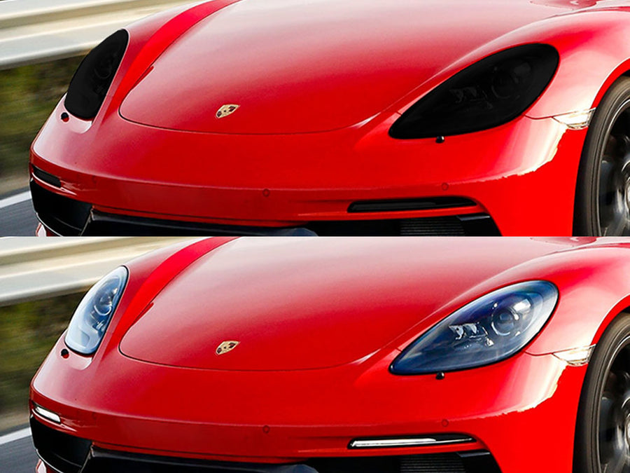 porsche 718 boxster 2017-2024 Headlight Tint Appearance