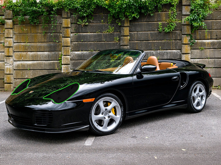 porsche 911 2002-2005 Headlight Tint Location