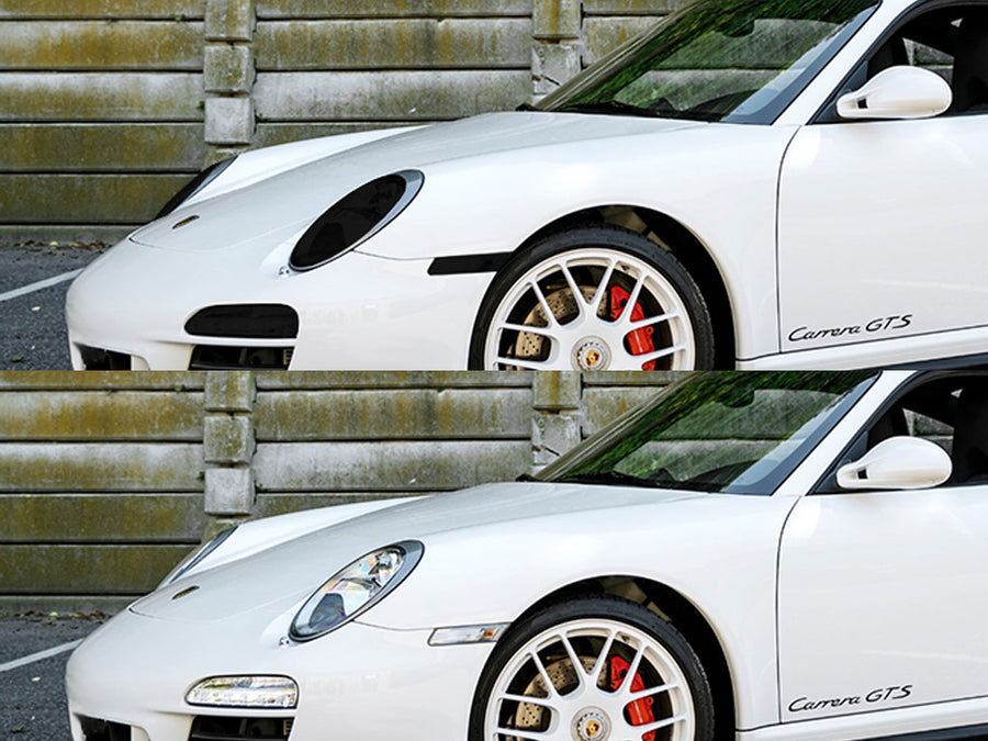 porsche 911 2005-2012 Headlight Tint Appearance
