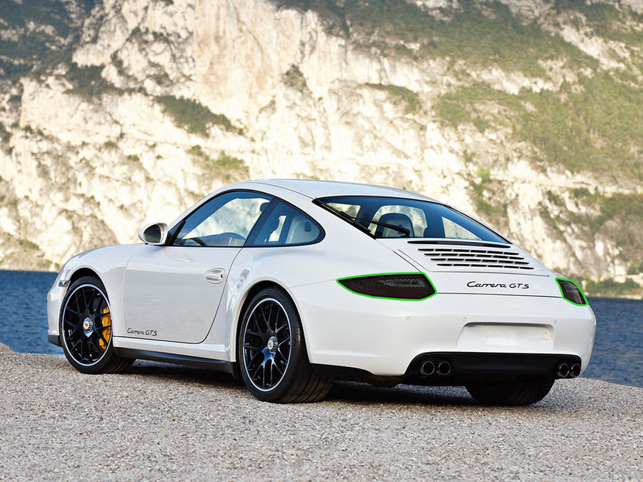 911 (carrera) Tail Light Tint Installation Points