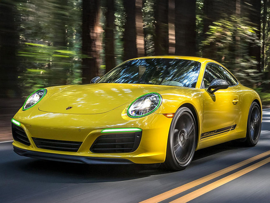 porsche 911 2017-2019 Headlight Protection Installation Location
