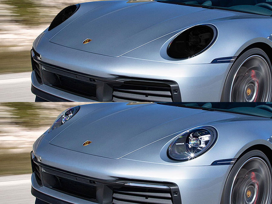porsche 911 2020-2025 Headlight Tint Appearance