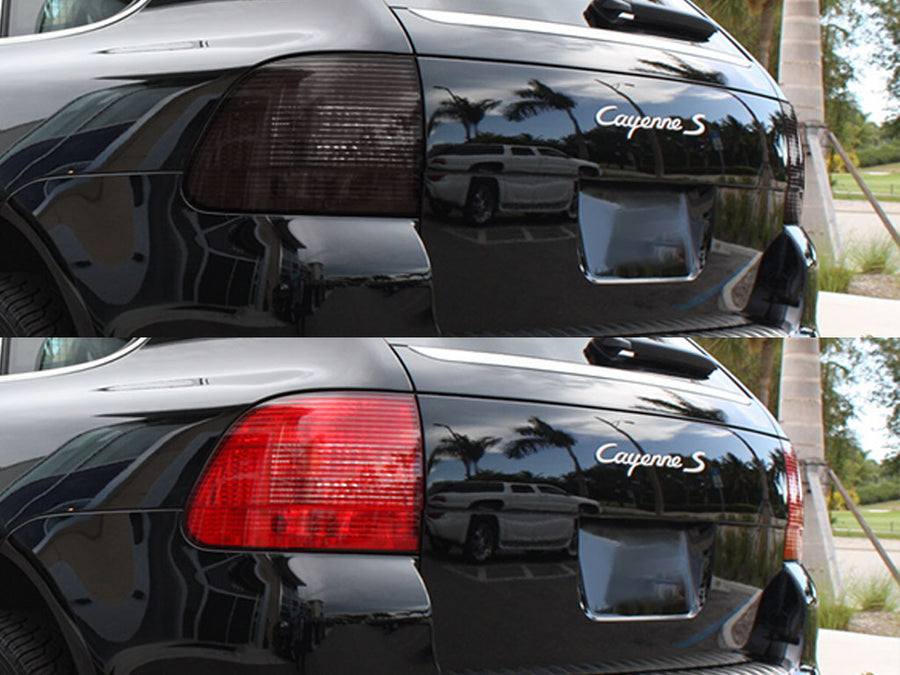 cayenne Before and After Smoked Taillights