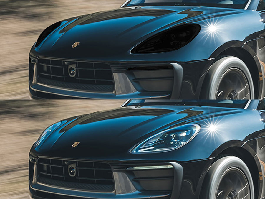 porsche macan 2022-2023 Headlight Tint Appearance
