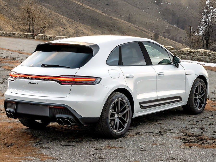 porsche macan 2022-2023 Carbon Fiber Pillar Trim