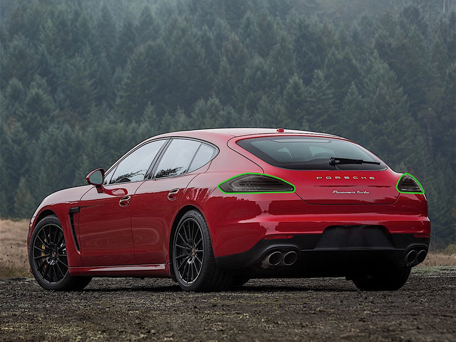 panamera Tail Light Tint Installation Points