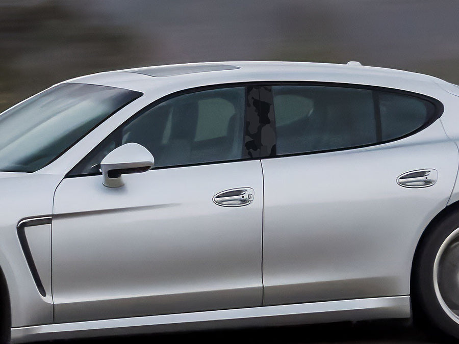 porsche panamera 2010-2016 Camo Pillar Cover Diagram