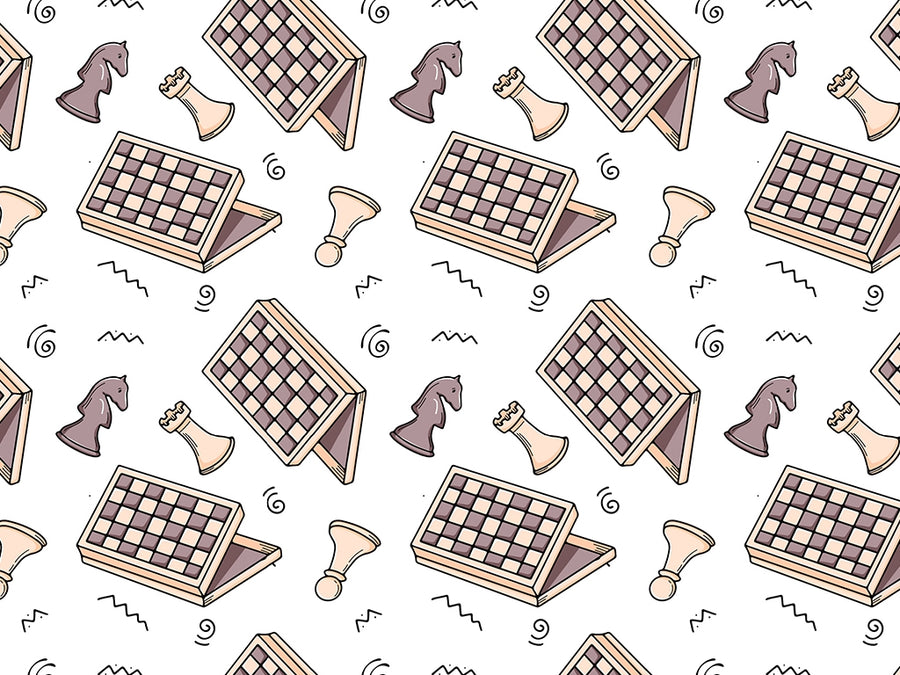 Portable Chess Hobby Vinyl Wrap Pattern~Rwraps Series 914 Digitally Printed Vinyl Wrap~0