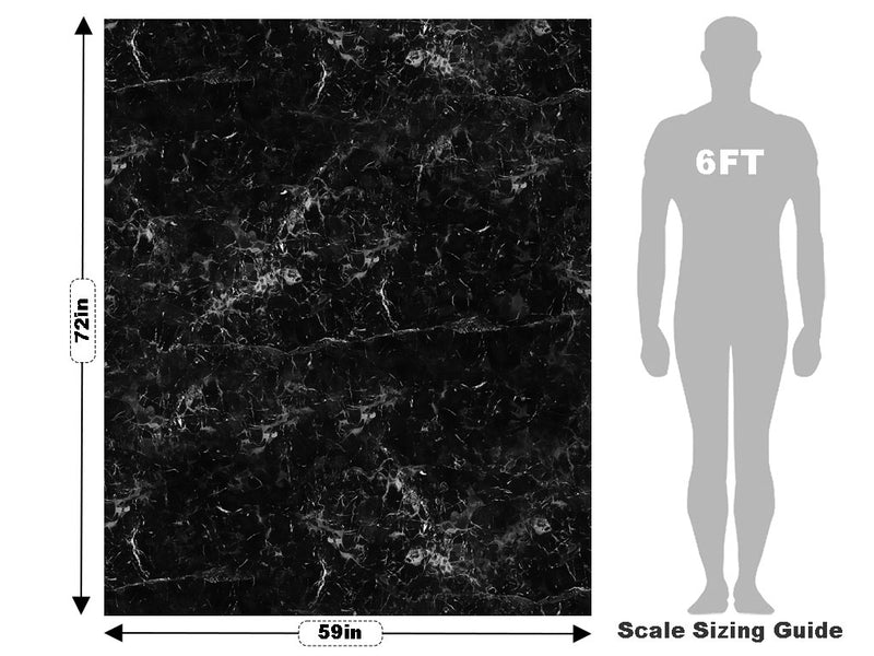 Porto Obsidian Marble Vehicle Wrap Scale~Rwraps Series 914 Porto Obsidian Marble Measurements~1