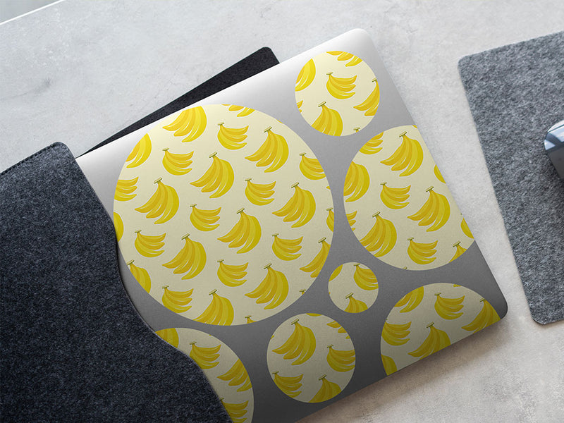 potassium power fruit DIY Laptop Stickers