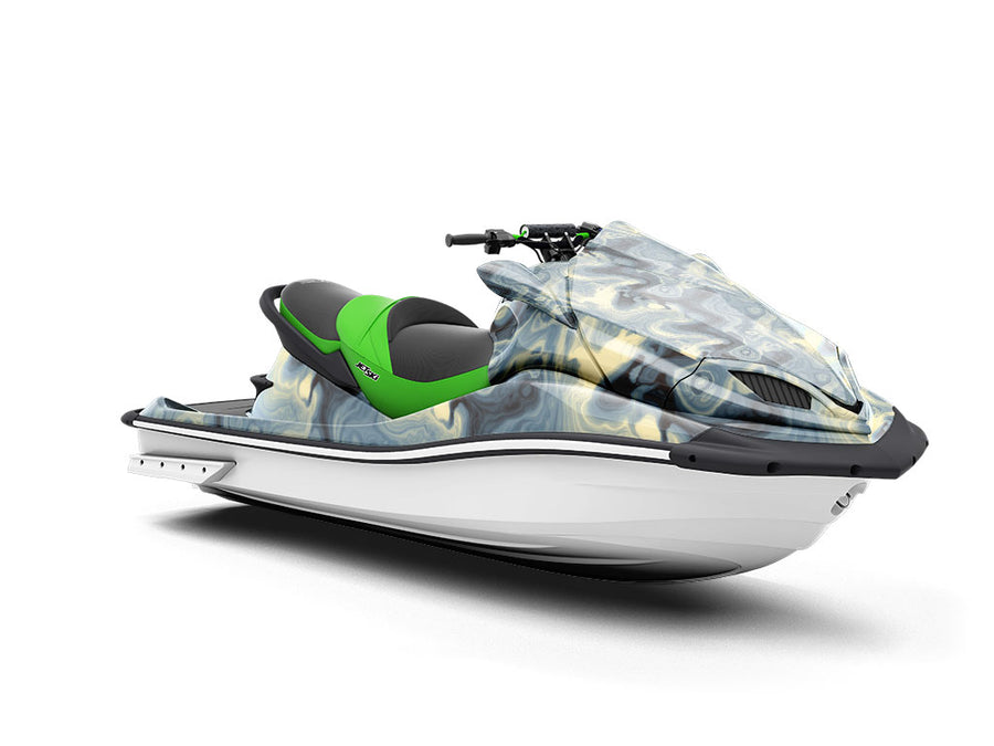 Poured Acrylic Epoxy-Resin Jet Ski Vinyl Customized Wrap