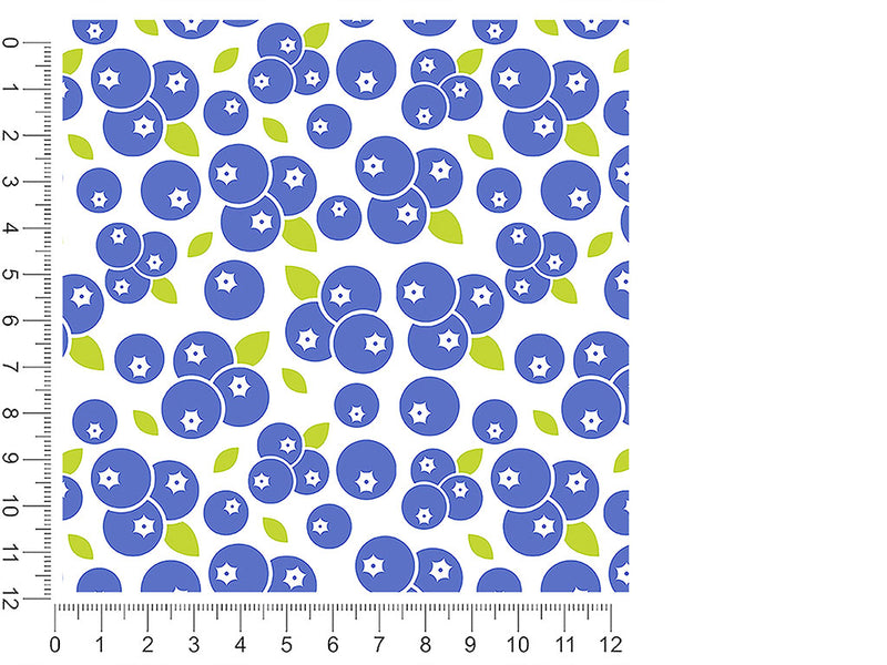 powder blue fruit 1ft x 1ft Craft Sheets