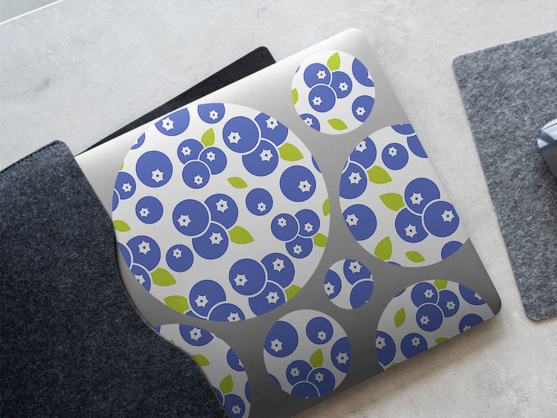 powder blue fruit DIY Laptop Stickers
