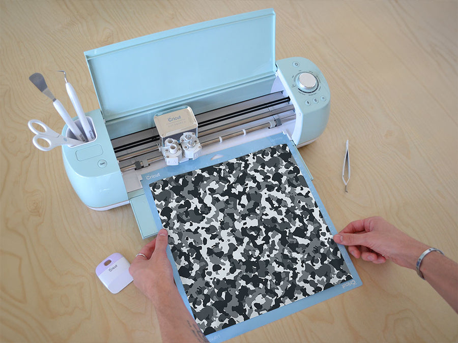 powder flecktarn camouflage Cricut Compatible Vinyl