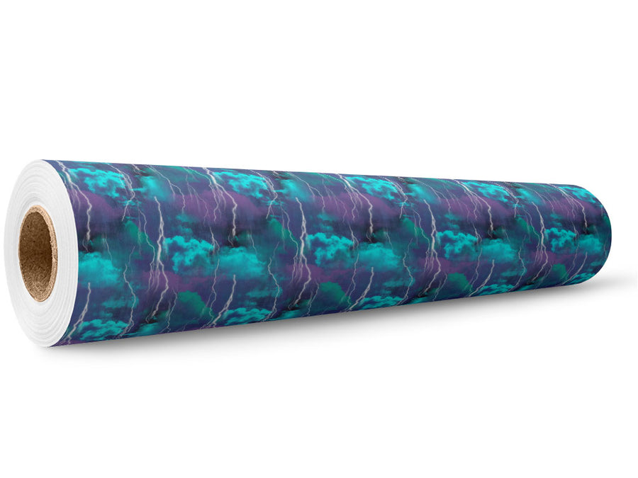 Power Conductor Sky Wrap Film Wholesale Roll~Rwraps Series 914 Digitally Printed Vinyl Roll~5