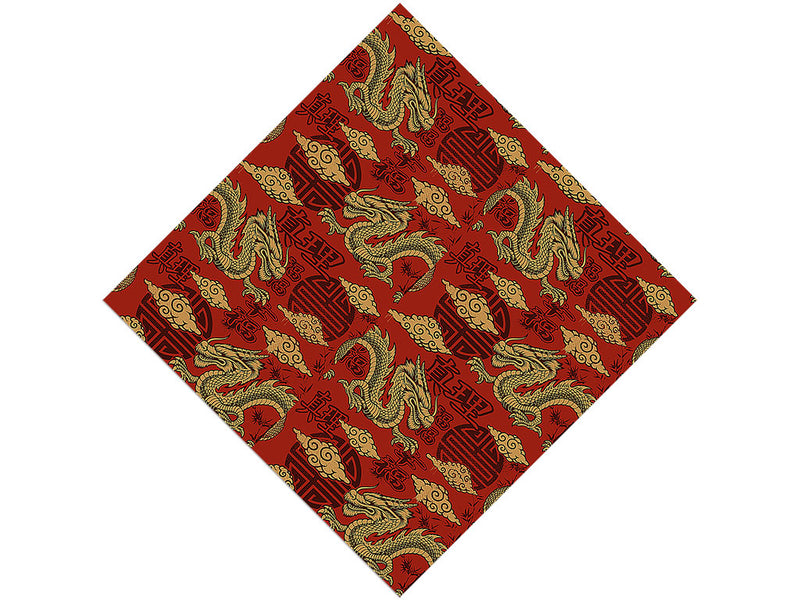 Powerful Loong Fantasy Vinyl Wrap Pattern