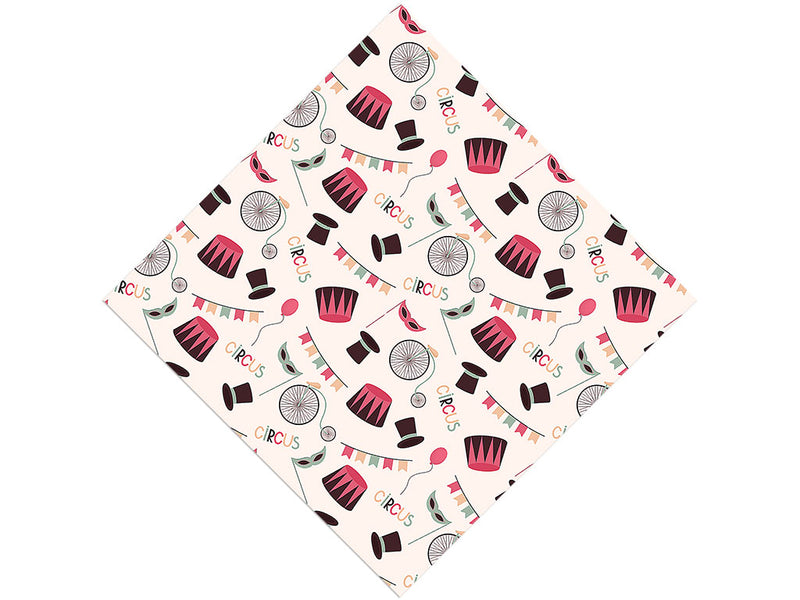 Powerful Ringmaster Circus Vinyl Wrap Pattern