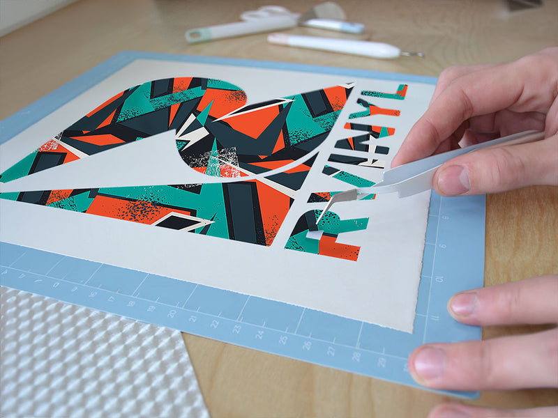 practice clothes abstract geometric Easy Weed Craft Vinyl