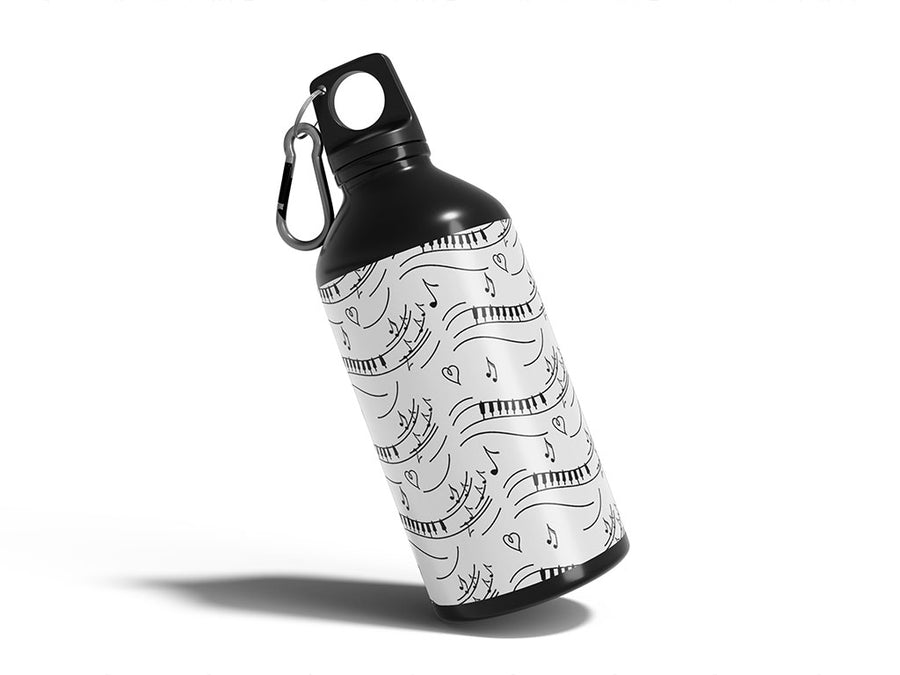 practice scales music Water Bottle DIY Stickers