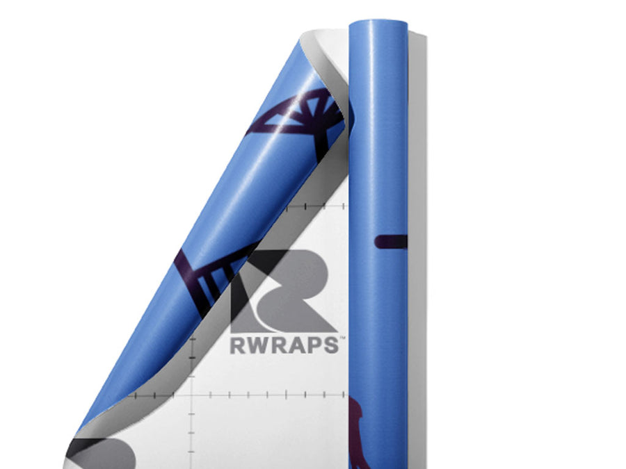 Prairie State Americana Wrap Film Sheets~Rwraps Series 914 Prairie State Americana Scrolled Sheet~4