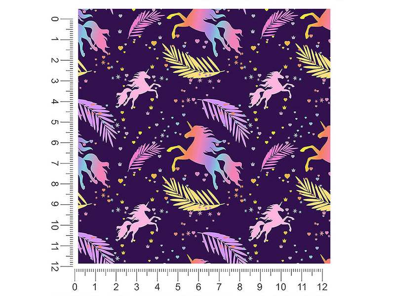 prancing feathers fantasy 1ft x 1ft Craft Sheets