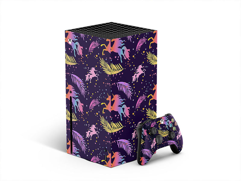 prancing feathers fantasy XBOX DIY Decal