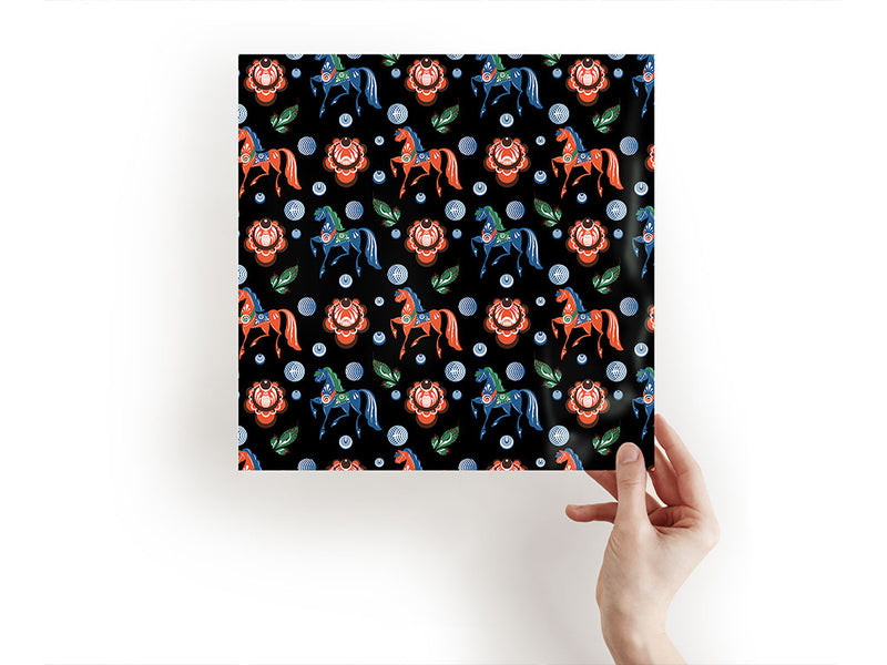 prancing ponies animal Craft Sheets