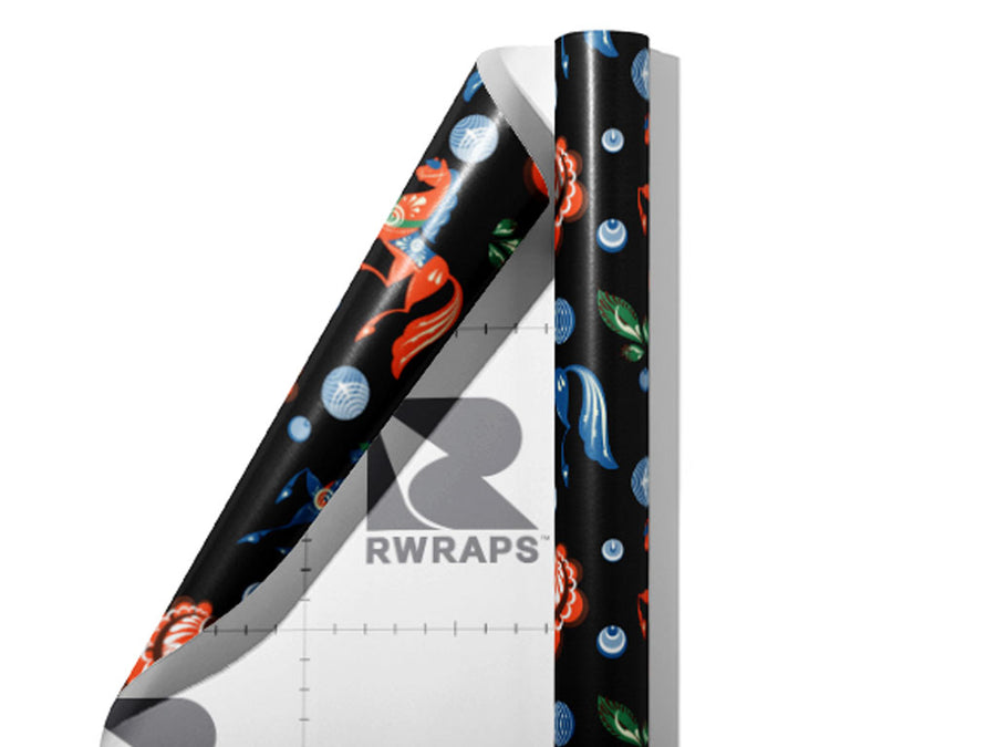 Prancing Ponies Animal Wrap Film Sheets~Rwraps Series 914 Prancing Ponies Animal Scrolled Sheet~3