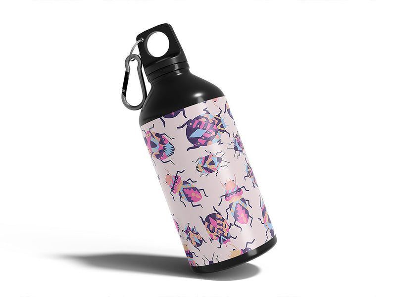 precious jewels bug Water Bottle DIY Stickers
