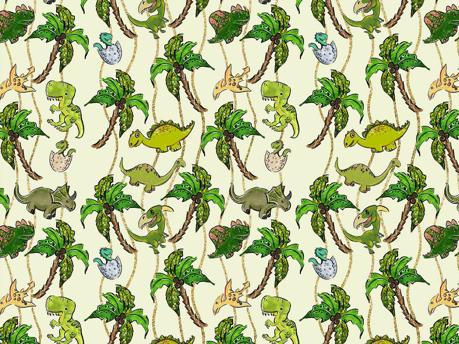 Prehistoric Party Dinosaur Vinyl Wrap Pattern~Rwraps Series 914 Digitally Printed Vinyl Wrap~0